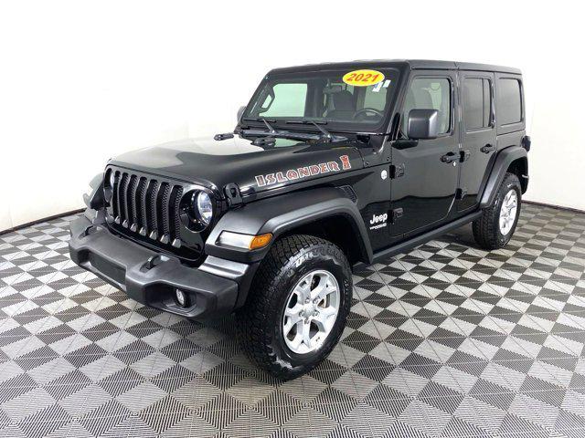 used 2021 Jeep Wrangler Unlimited car, priced at $30,400