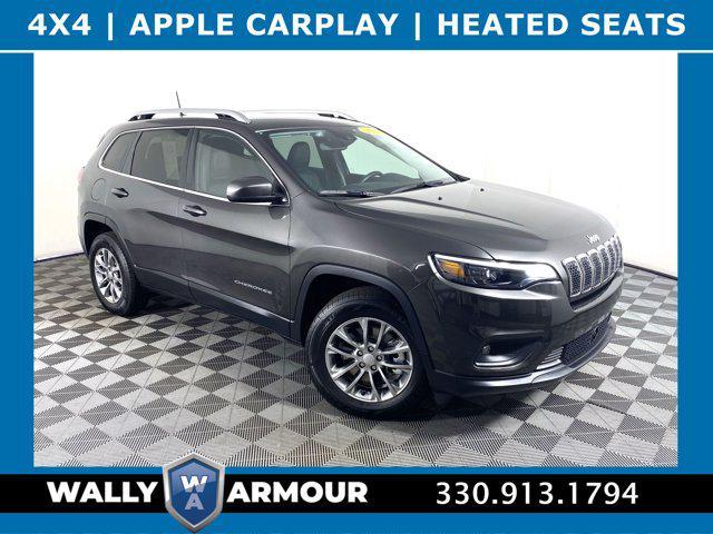 used 2021 Jeep Cherokee car, priced at $23,900
