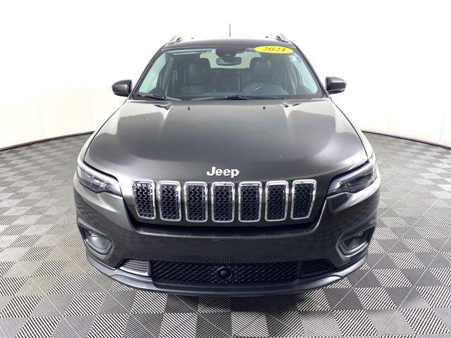 used 2021 Jeep Cherokee car, priced at $23,900