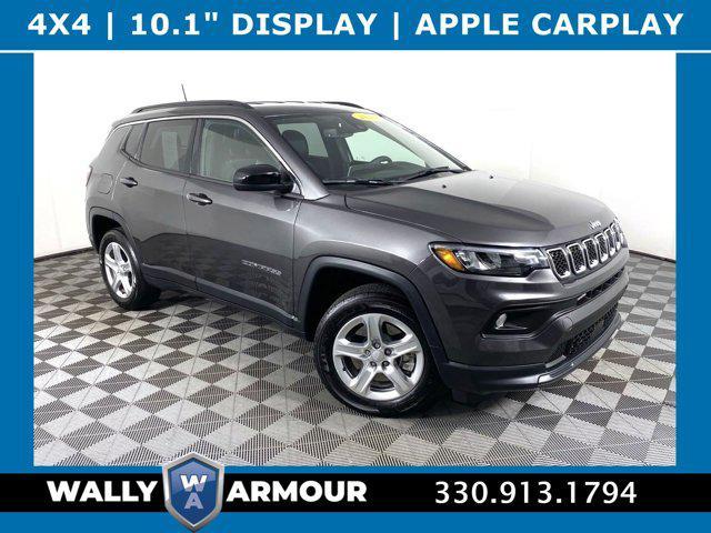 used 2023 Jeep Compass car, priced at $24,100