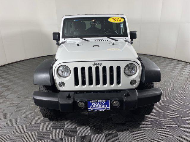 used 2014 Jeep Wrangler Unlimited car, priced at $16,500