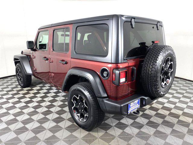 used 2021 Jeep Wrangler Unlimited car, priced at $27,450