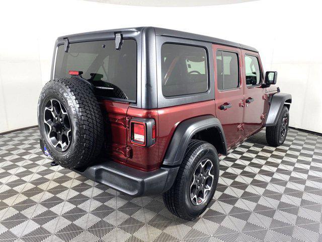 used 2021 Jeep Wrangler Unlimited car, priced at $27,450