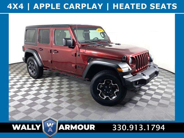 used 2021 Jeep Wrangler Unlimited car, priced at $27,450