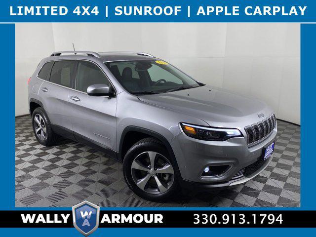 used 2021 Jeep Cherokee car, priced at $22,600