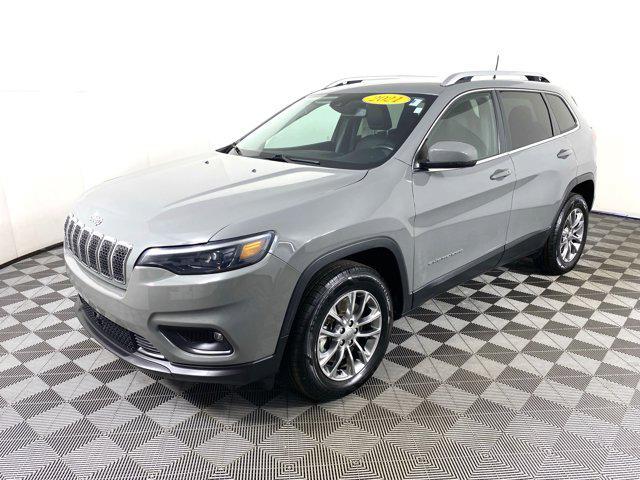 used 2021 Jeep Cherokee car, priced at $21,600