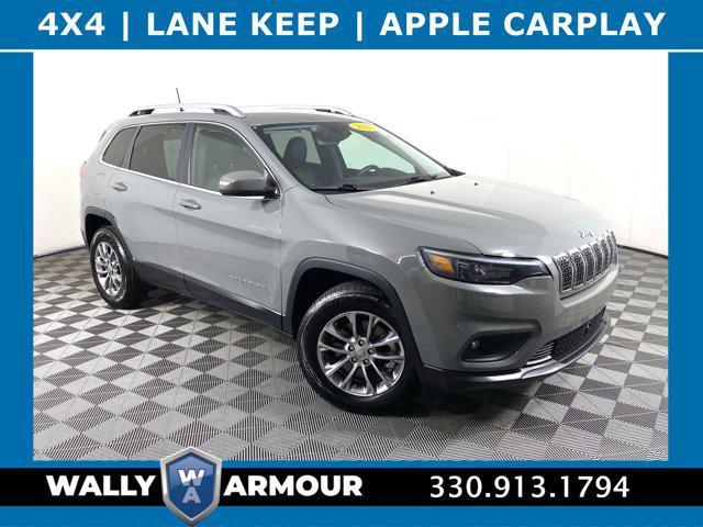 used 2021 Jeep Cherokee car, priced at $21,600