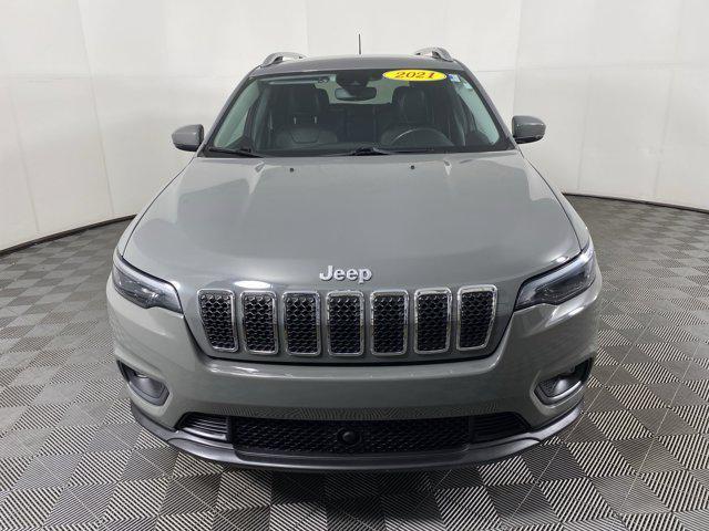 used 2021 Jeep Cherokee car, priced at $21,600