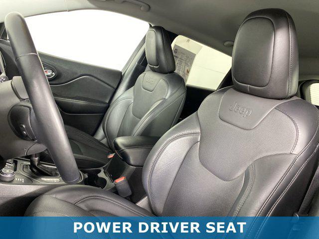used 2021 Jeep Cherokee car, priced at $21,600