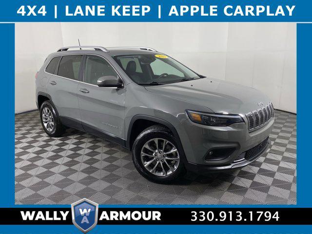 used 2021 Jeep Cherokee car, priced at $21,600