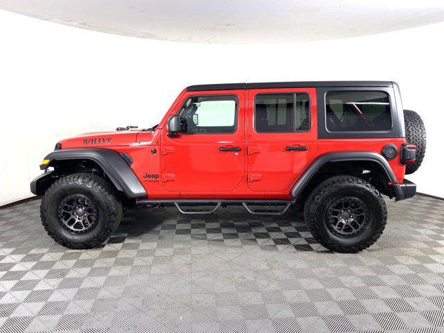 used 2022 Jeep Wrangler car, priced at $37,900