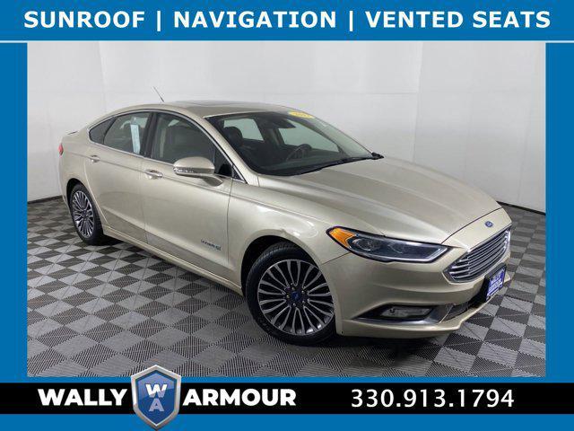 used 2017 Ford Fusion Hybrid car, priced at $10,900