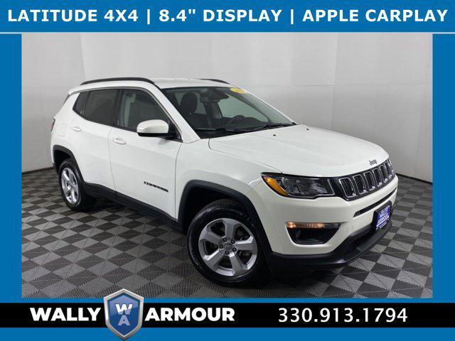 used 2021 Jeep Compass car, priced at $19,100