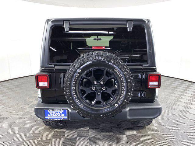used 2022 Jeep Wrangler car, priced at $30,600