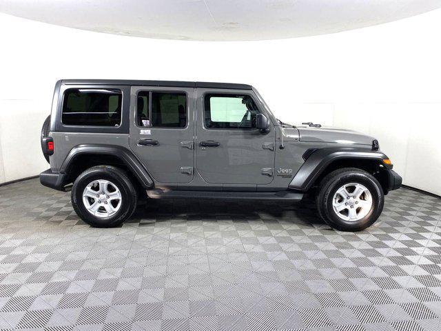 used 2021 Jeep Wrangler Unlimited car, priced at $27,700