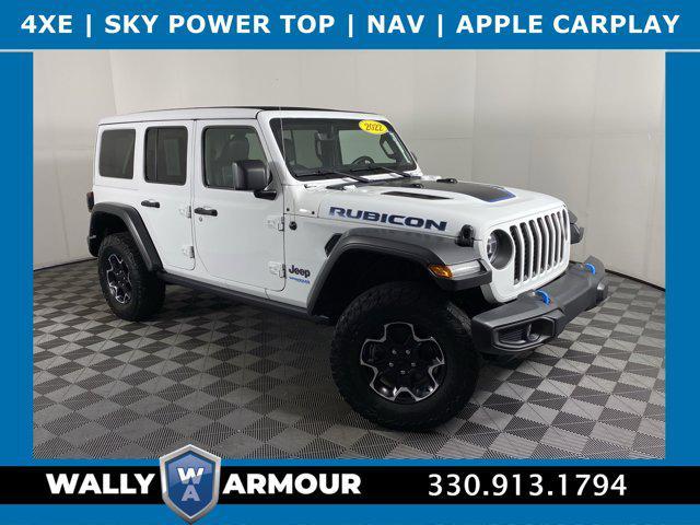 used 2022 Jeep Wrangler Unlimited 4xe car, priced at $37,900