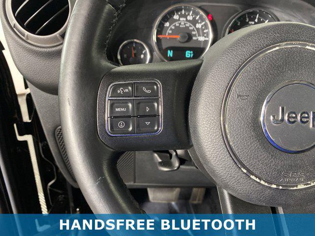 used 2016 Jeep Wrangler Unlimited car, priced at $18,000
