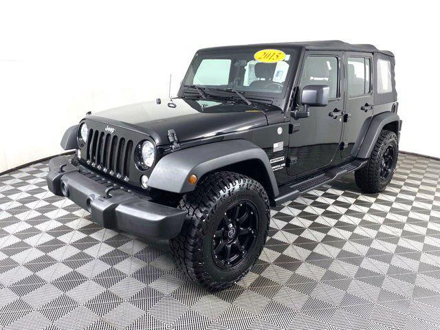 used 2015 Jeep Wrangler Unlimited car, priced at $19,900