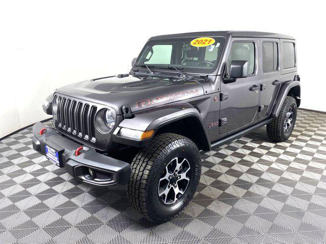 used 2021 Jeep Wrangler Unlimited car, priced at $36,700