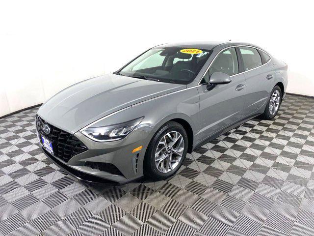 used 2021 Hyundai Sonata car, priced at $18,000