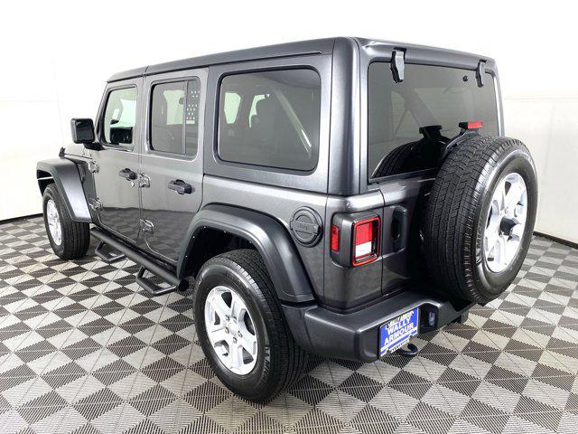 used 2021 Jeep Wrangler Unlimited car, priced at $30,200