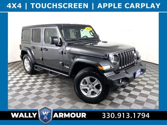 used 2021 Jeep Wrangler Unlimited car, priced at $30,500