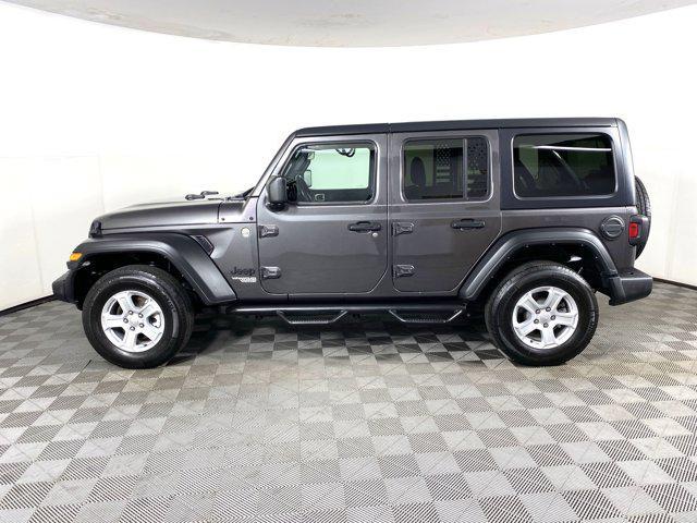 used 2021 Jeep Wrangler Unlimited car, priced at $30,200