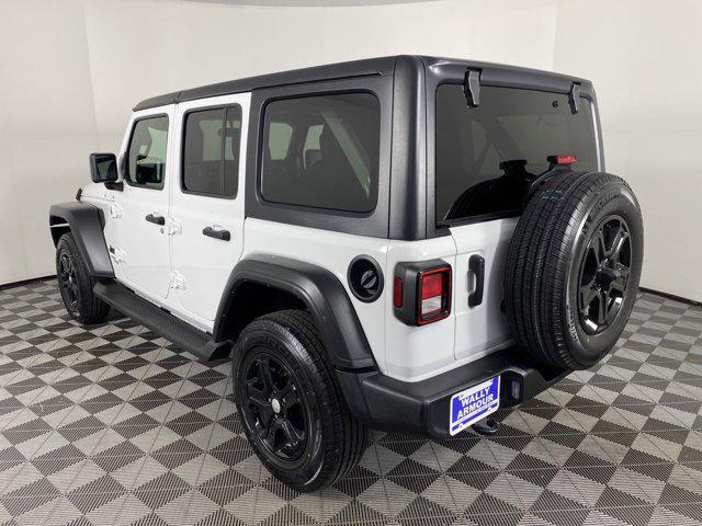 used 2021 Jeep Wrangler Unlimited car, priced at $33,200