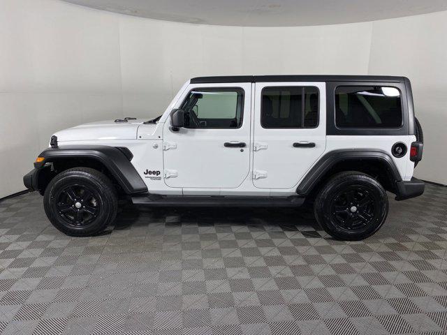 used 2021 Jeep Wrangler Unlimited car, priced at $33,200