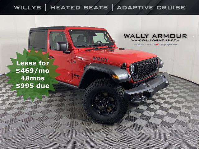 new 2025 Jeep Wrangler car, priced at $40,475