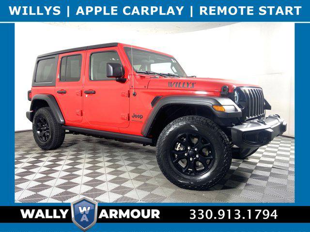used 2021 Jeep Wrangler car, priced at $29,900