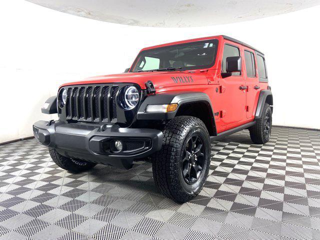 used 2021 Jeep Wrangler car, priced at $29,900