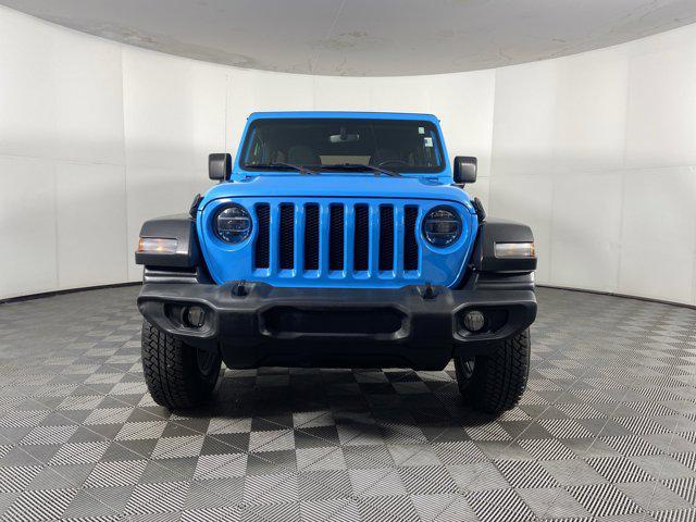 used 2021 Jeep Wrangler Unlimited car, priced at $30,400
