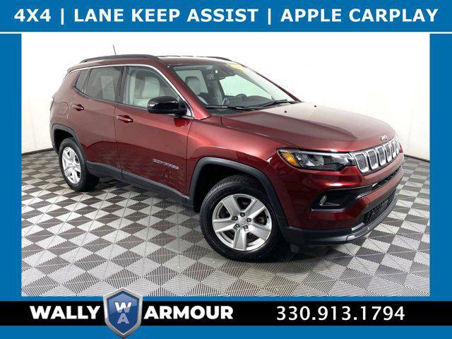 used 2022 Jeep Compass car, priced at $20,500