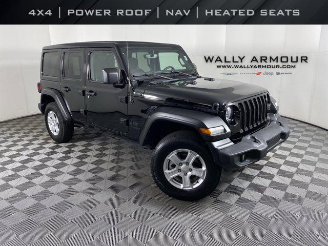 used 2022 Jeep Wrangler Unlimited car, priced at $29,700