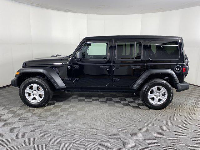 used 2022 Jeep Wrangler Unlimited car, priced at $29,700