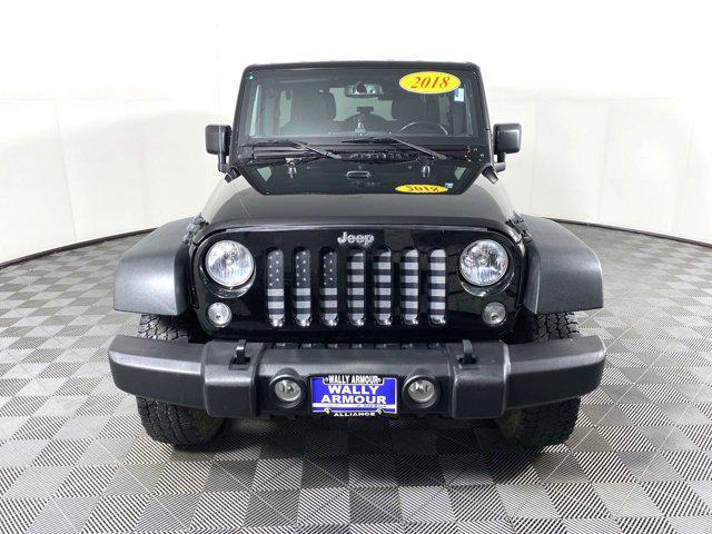 used 2018 Jeep Wrangler JK Unlimited car, priced at $15,950