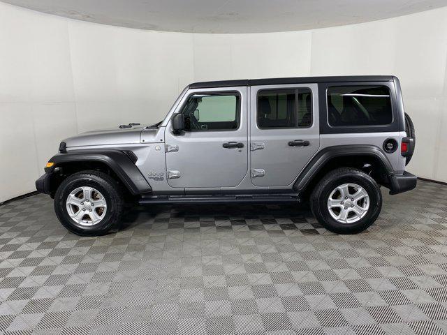 used 2021 Jeep Wrangler Unlimited car, priced at $29,000