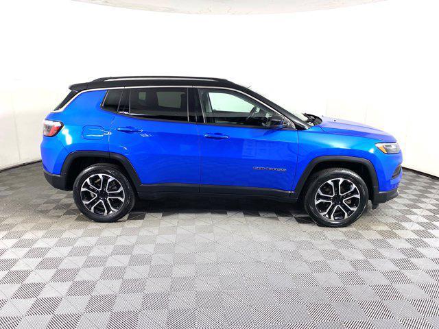 used 2022 Jeep Compass car, priced at $23,100
