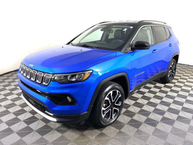 used 2022 Jeep Compass car, priced at $23,100