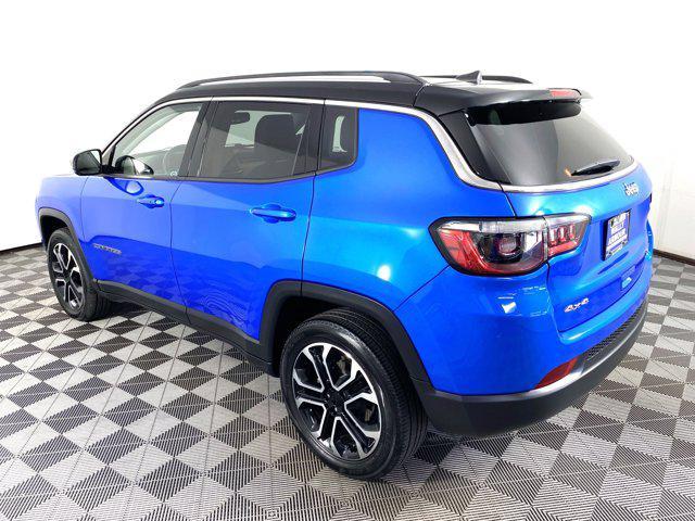 used 2022 Jeep Compass car, priced at $23,100