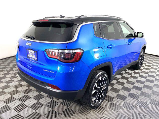 used 2022 Jeep Compass car, priced at $23,100