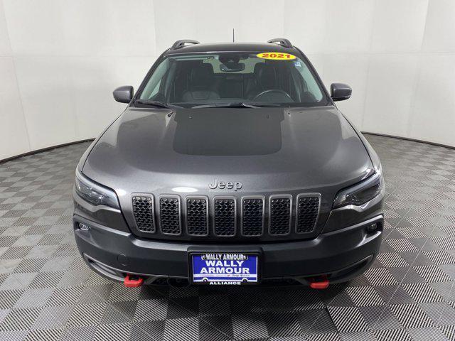 used 2021 Jeep Cherokee car, priced at $24,500