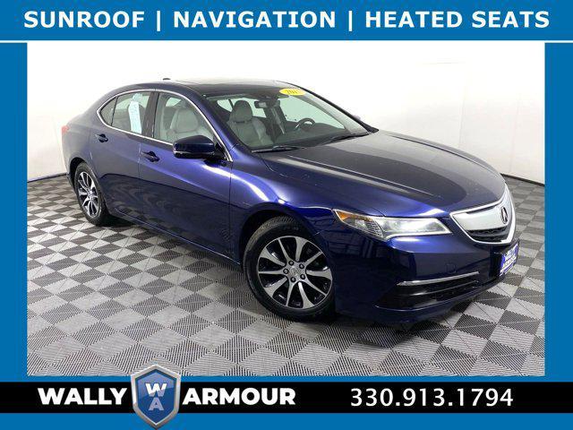 used 2015 Acura TLX car, priced at $11,500