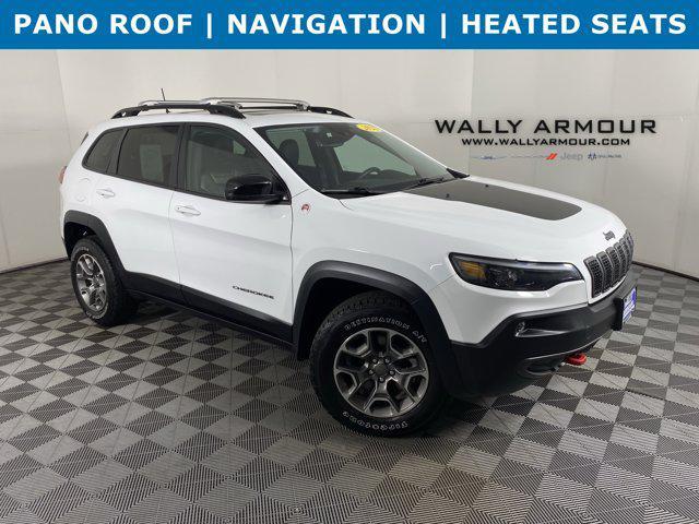used 2022 Jeep Cherokee car, priced at $22,300