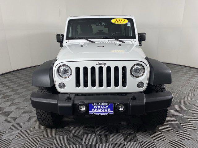 used 2017 Jeep Wrangler Unlimited car, priced at $20,400