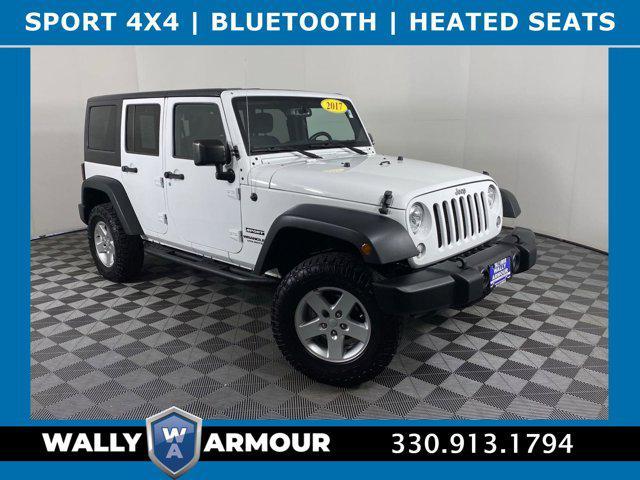 used 2017 Jeep Wrangler Unlimited car, priced at $20,400