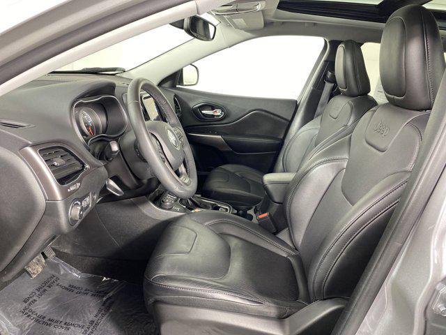 used 2021 Jeep Cherokee car, priced at $25,300