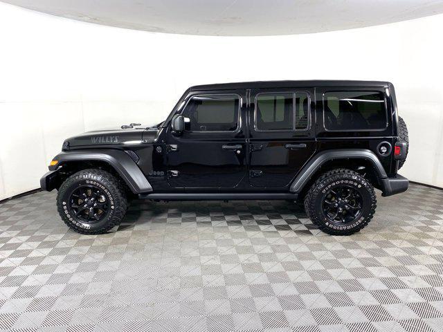 used 2021 Jeep Wrangler car, priced at $31,300