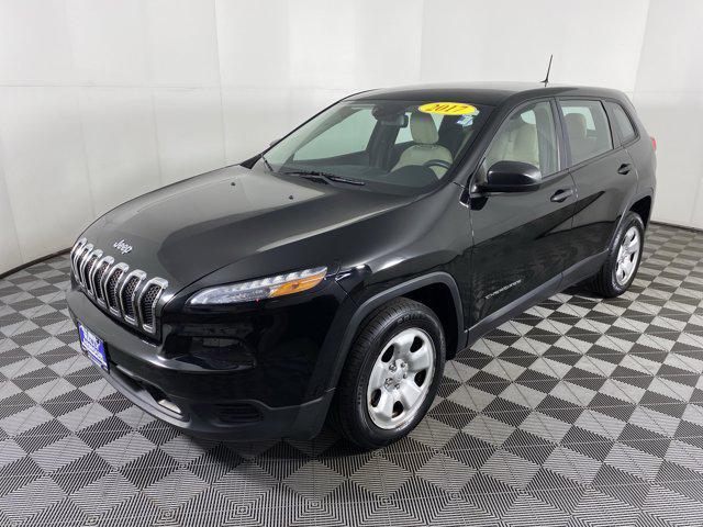 used 2017 Jeep Cherokee car, priced at $12,500